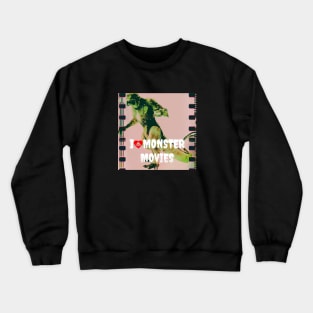 I Heart Monster Movies Crewneck Sweatshirt